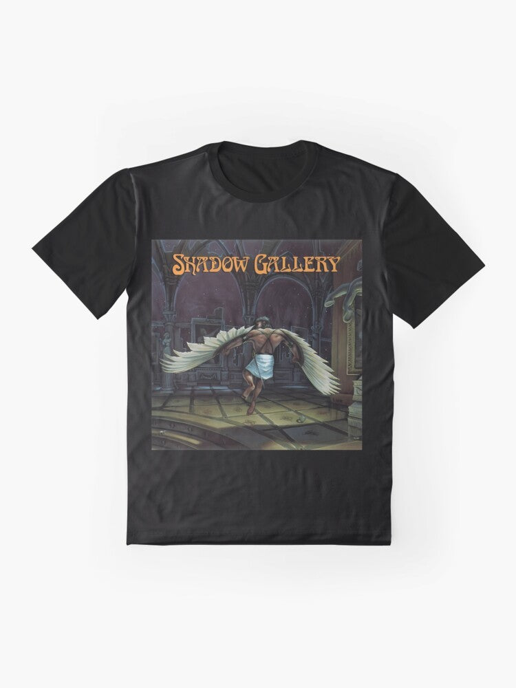 Shadow Gallery Progressive Metal Band 1992 Album Graphic T-Shirt - Flat lay