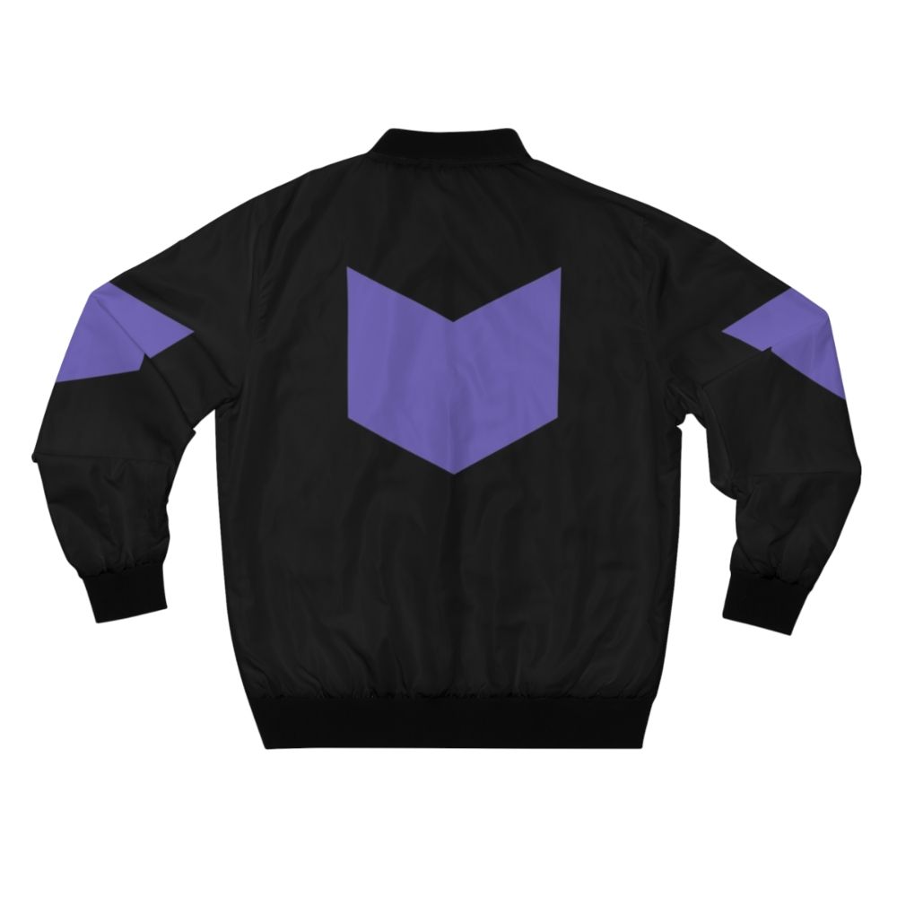 Hawkeye Marvel Comics Superhero Bomber Jacket - Back