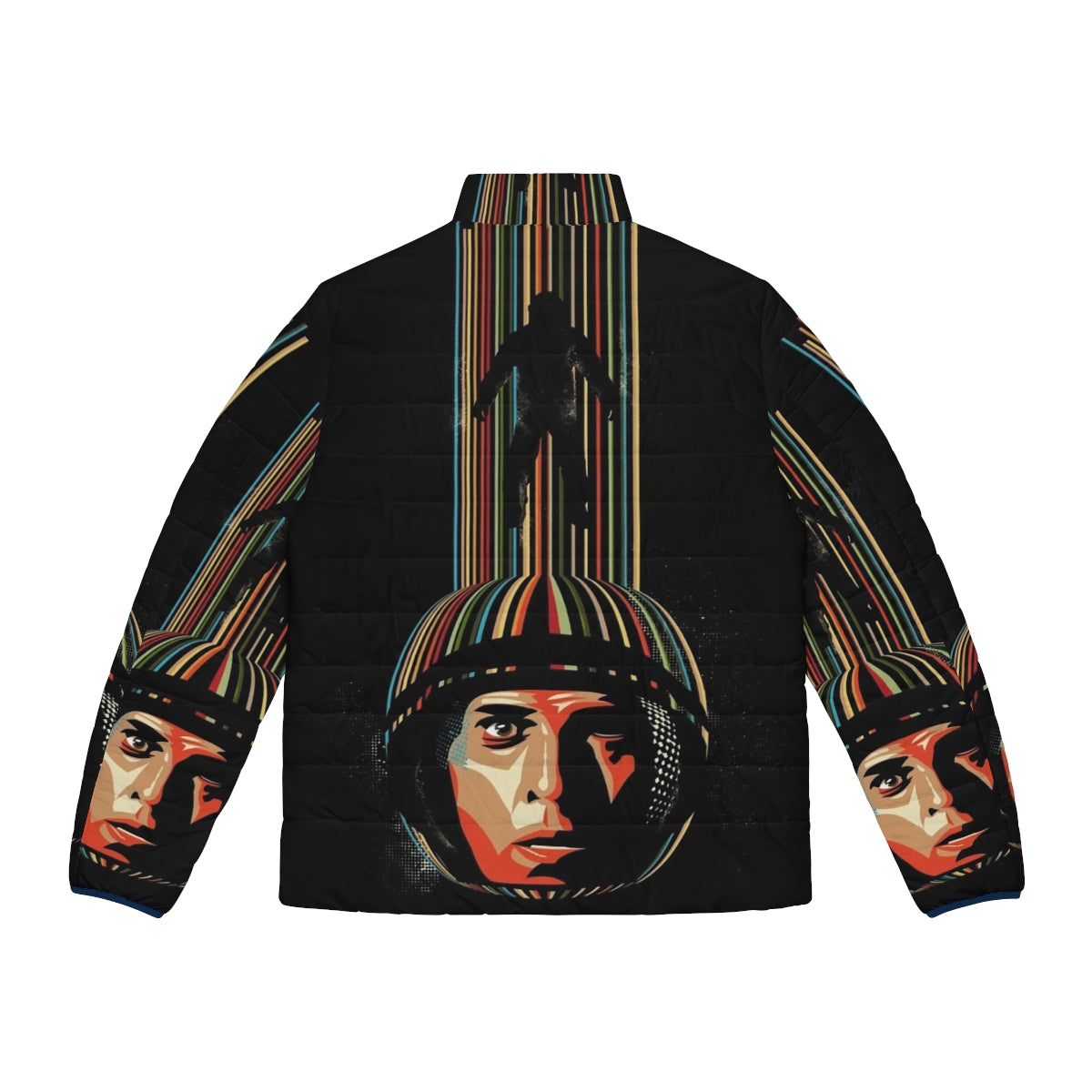 Interstellar Puffer Jacket 3 - Space-Themed Outerwear Inspired by the Oscar-Winning Film - Back