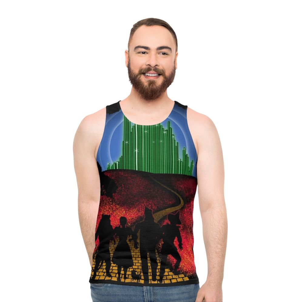 Wizard of Oz "Yellow Brick Road" Unisex Tank Top - men