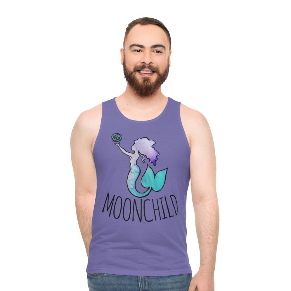 Cancer astrology mermaid unisex tank top - men