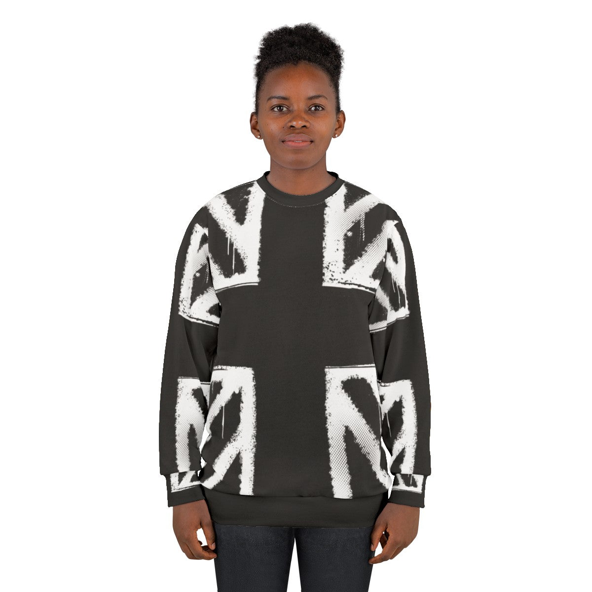 Stormzy Glastonbury graphic sweatshirt featuring grime music and festival imagery - women