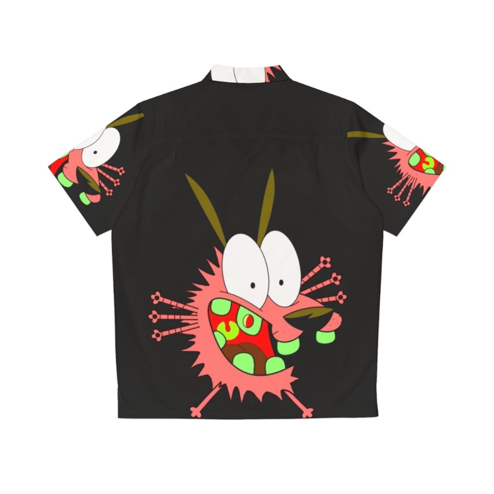 Courage The Cowardly Dog Hawaiian Shirt - Back