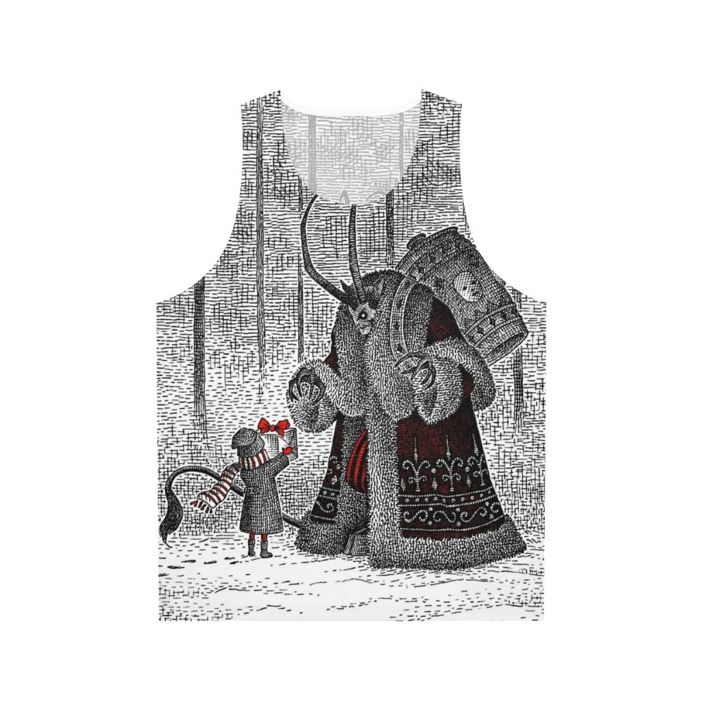 Krampus Christmas Unisex Tank Top