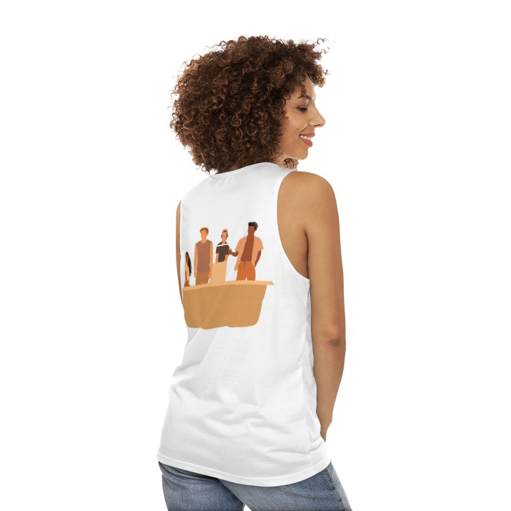 Unisex Outer Banks Inspired Tank Top - women back