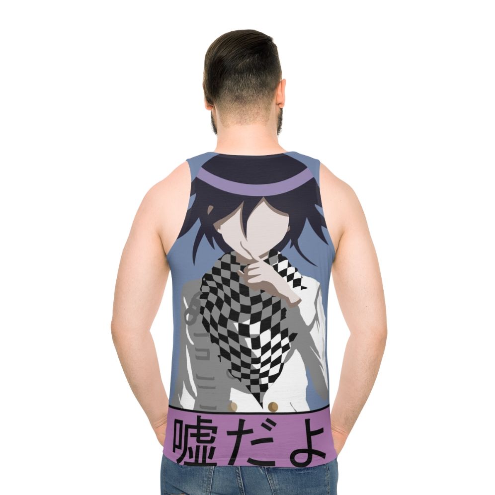 Danganronpa Kokichi Ouma Unisex Tank Top - men back