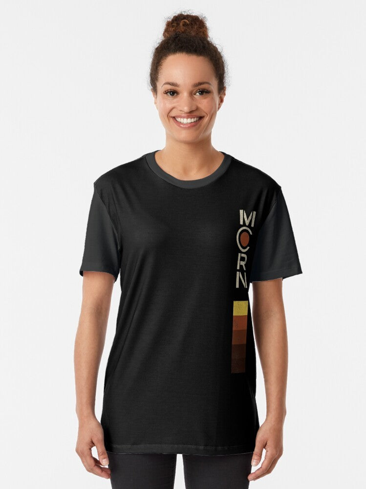 Vintage MCRN graphic t-shirt with distressed and retro design for The Expanse fans - Women