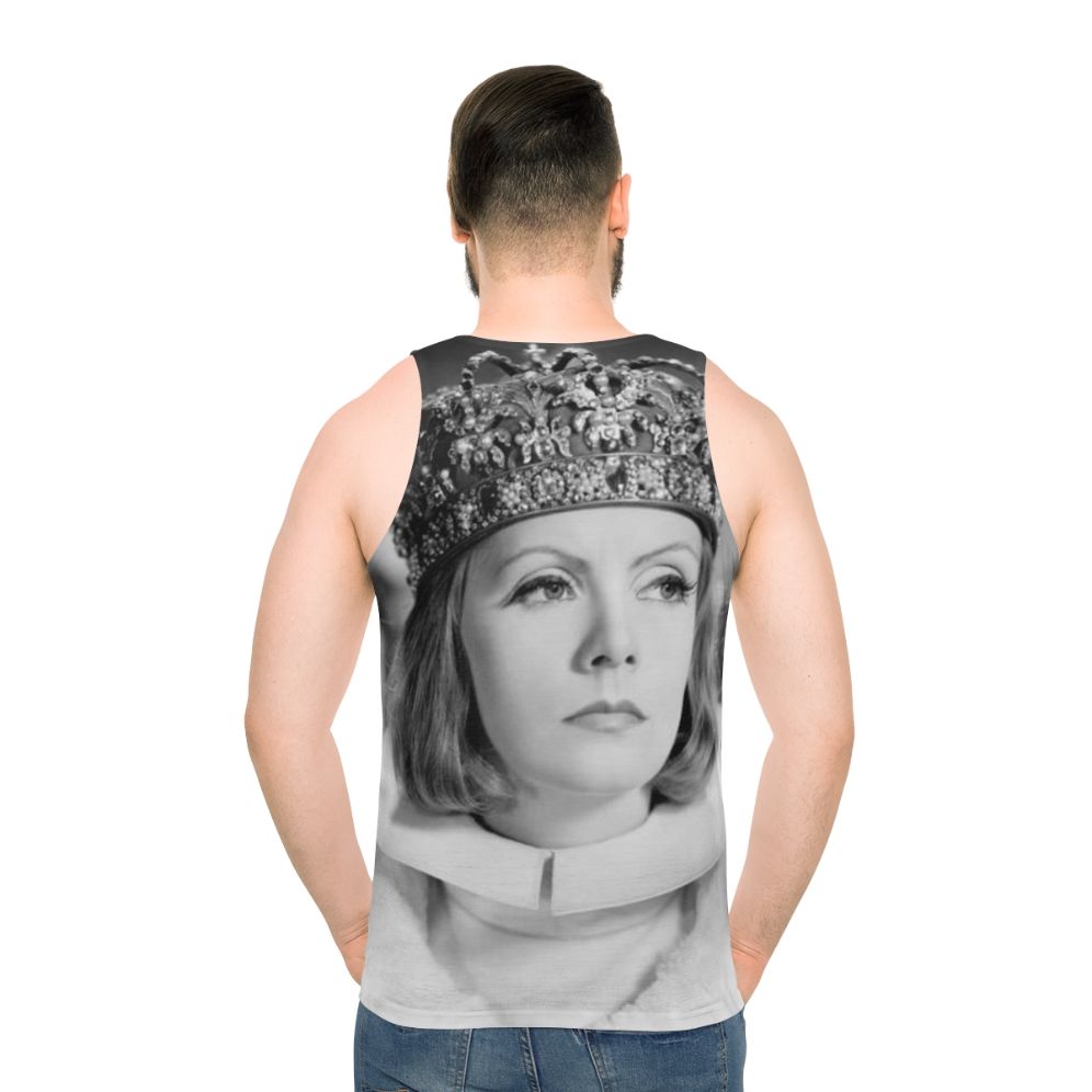 Greta Garbo unisex tank top - men back