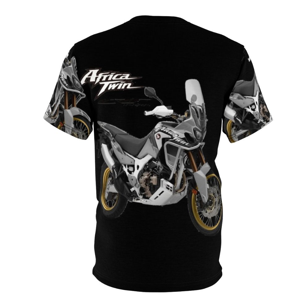 Adventure motorcycle t-shirt for offroad riding and dual sport enthusiasts - Back