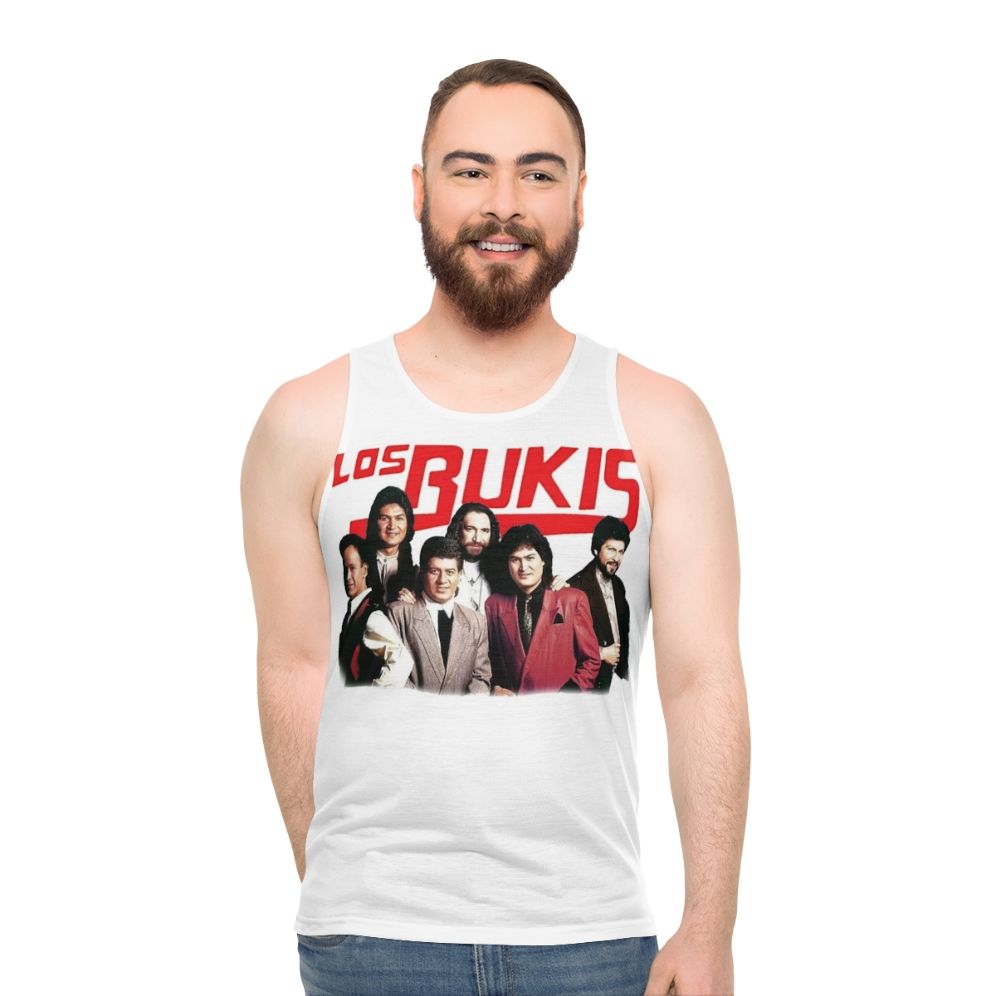 Los Bukis Unisex Retro Tank Top - men