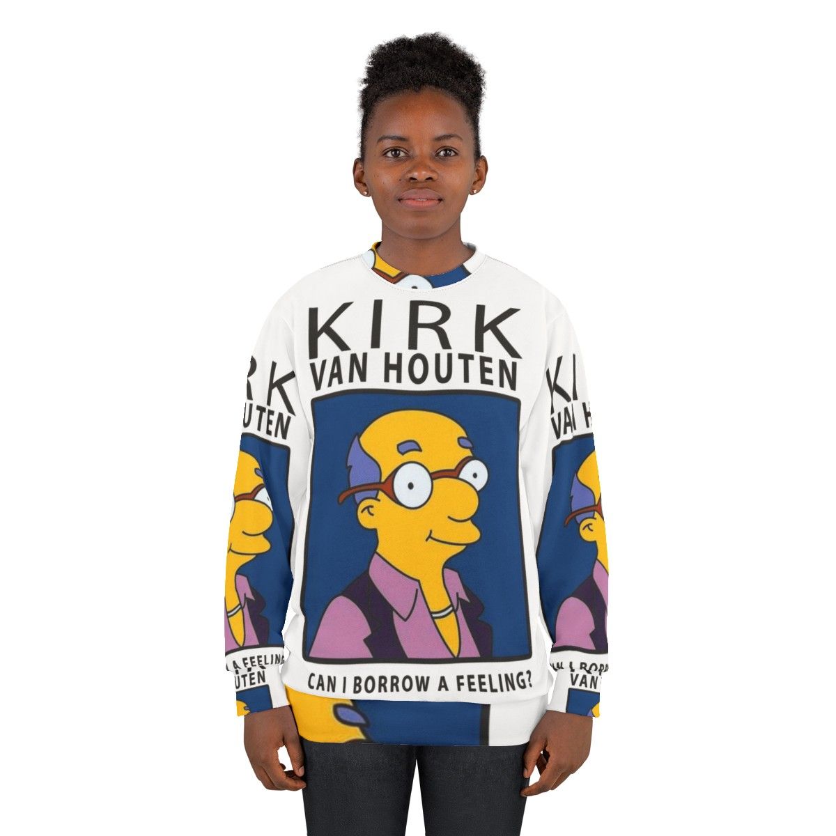 Kirk Van Houten "Borrow a Feeling" Sweatshirt - women