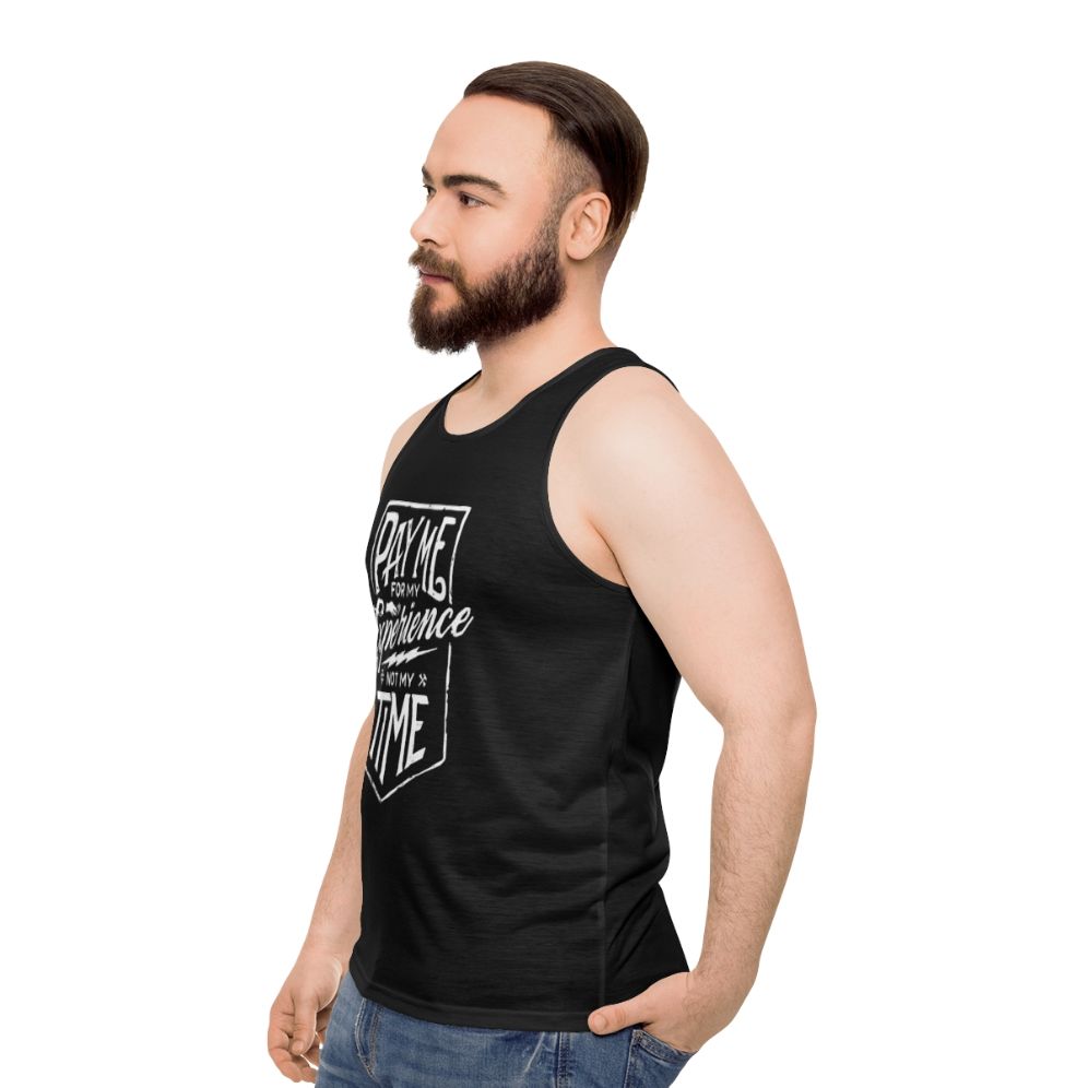 Occupations Unisex Tank Top - men side