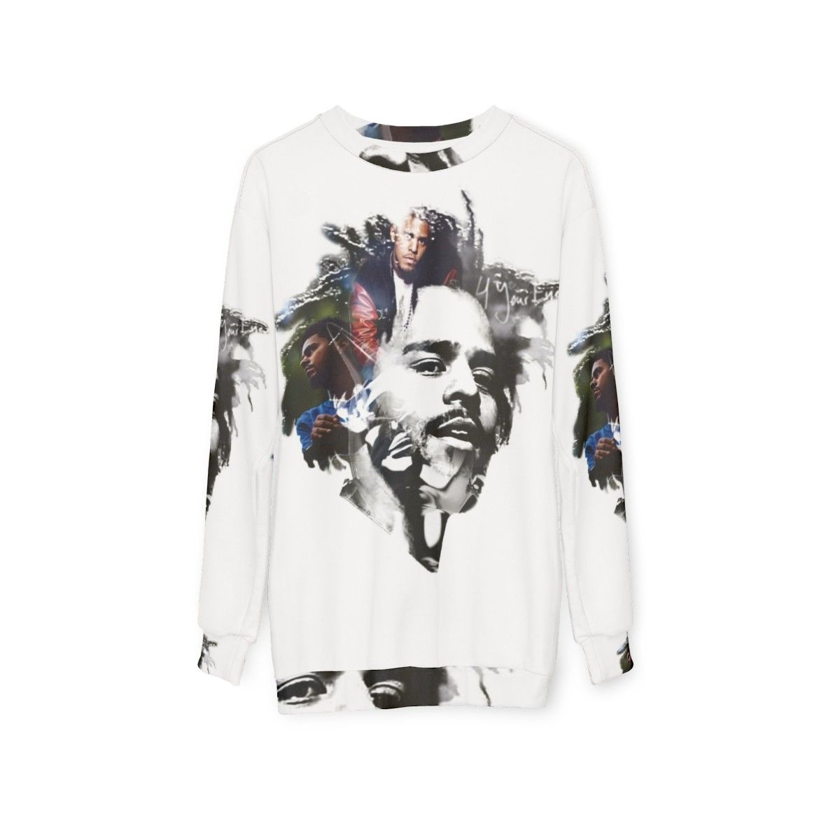 J Cole Hip Hop Sweatshirt - hanging