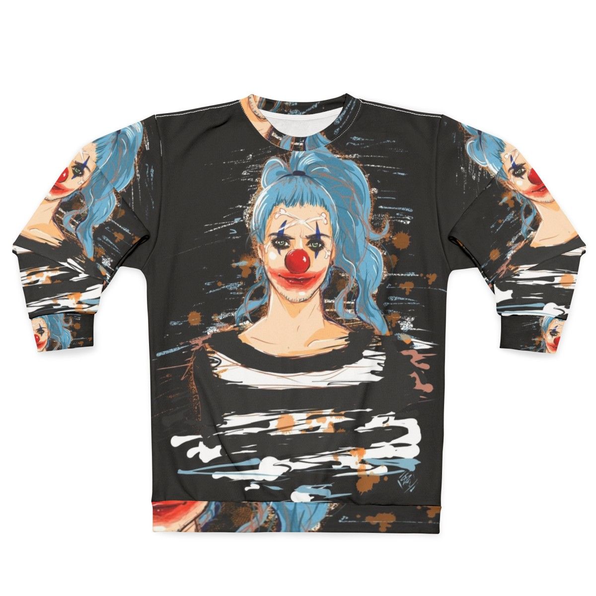 Impel Down Clown Sweatshirt featuring Buggy the Clown