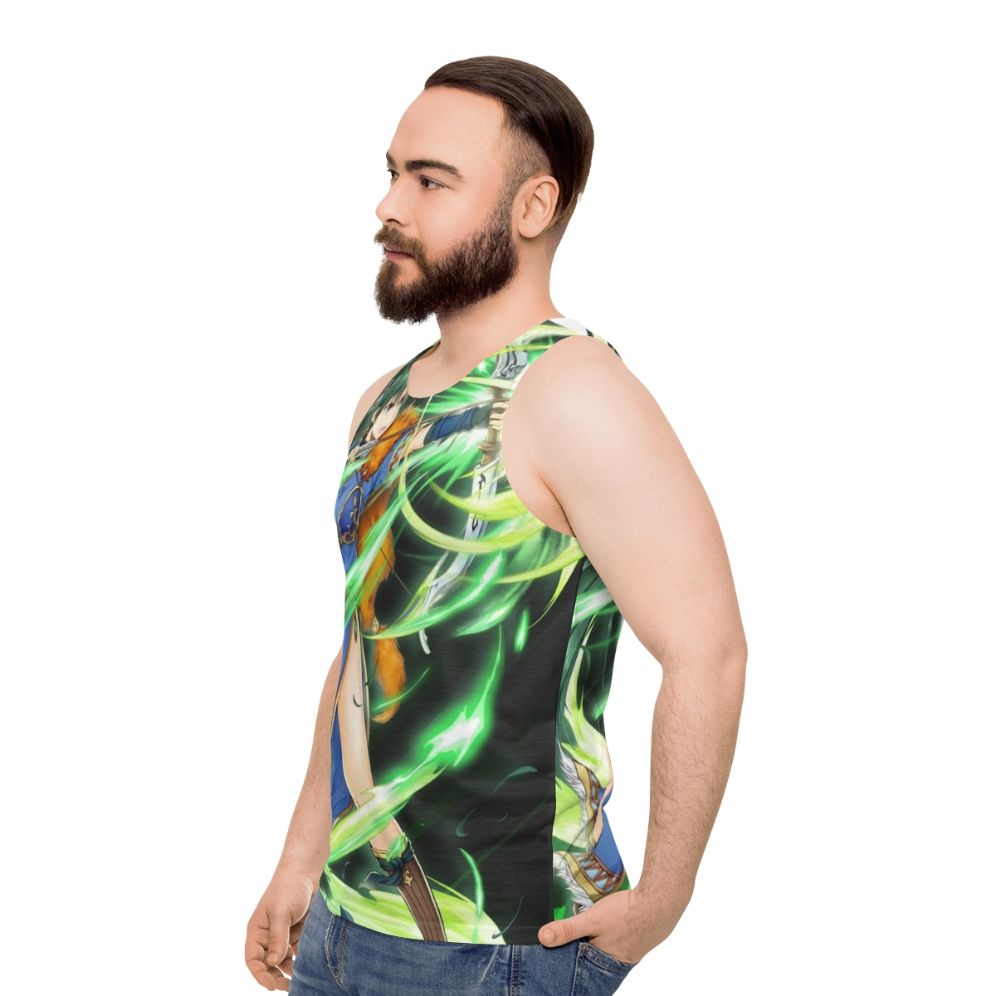 Fire Emblem Heroes Brave Lyn Unisex Tank Top - men side