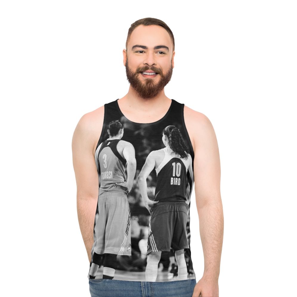 Diana Taurasi and Sue Bird Iconic WNBA Legends Unisex Tank Top - men