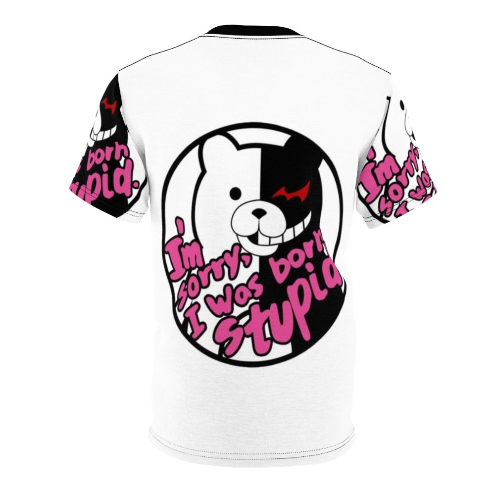 Danganronpa inspired all-over-print t-shirt with graphic design - Back