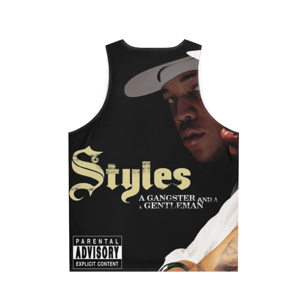 Styles P 'A Gangster And A Gentleman' Unisex Tank Top - Back