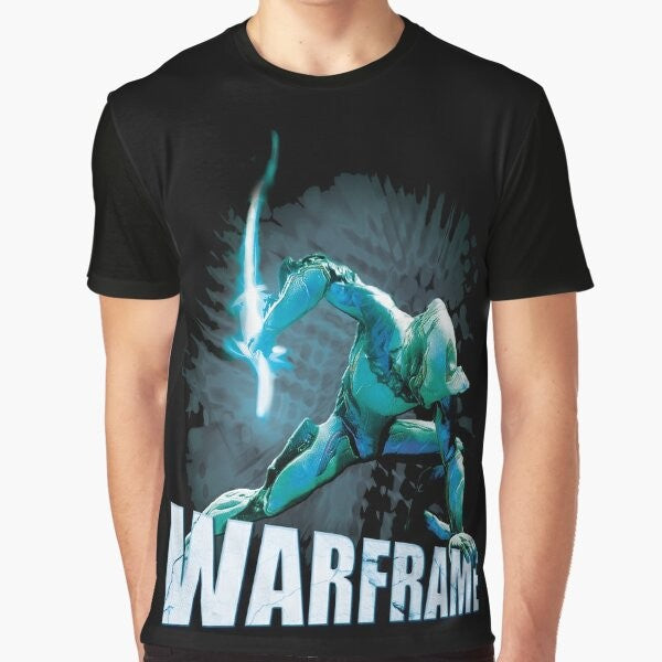 Warframe Graphic T-Shirt featuring characters from the video game