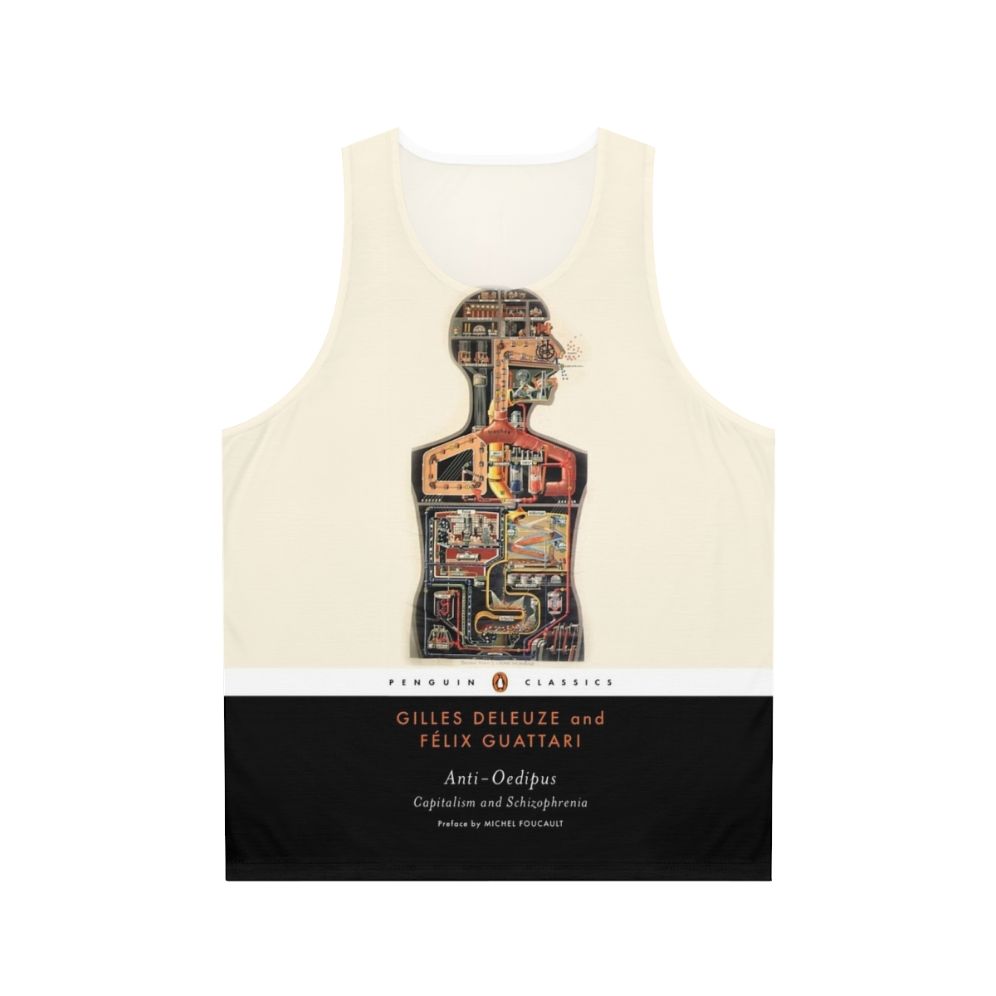 Anti Oedipus Unisex Tank Top featuring Deleuze and Guattari's philosophy