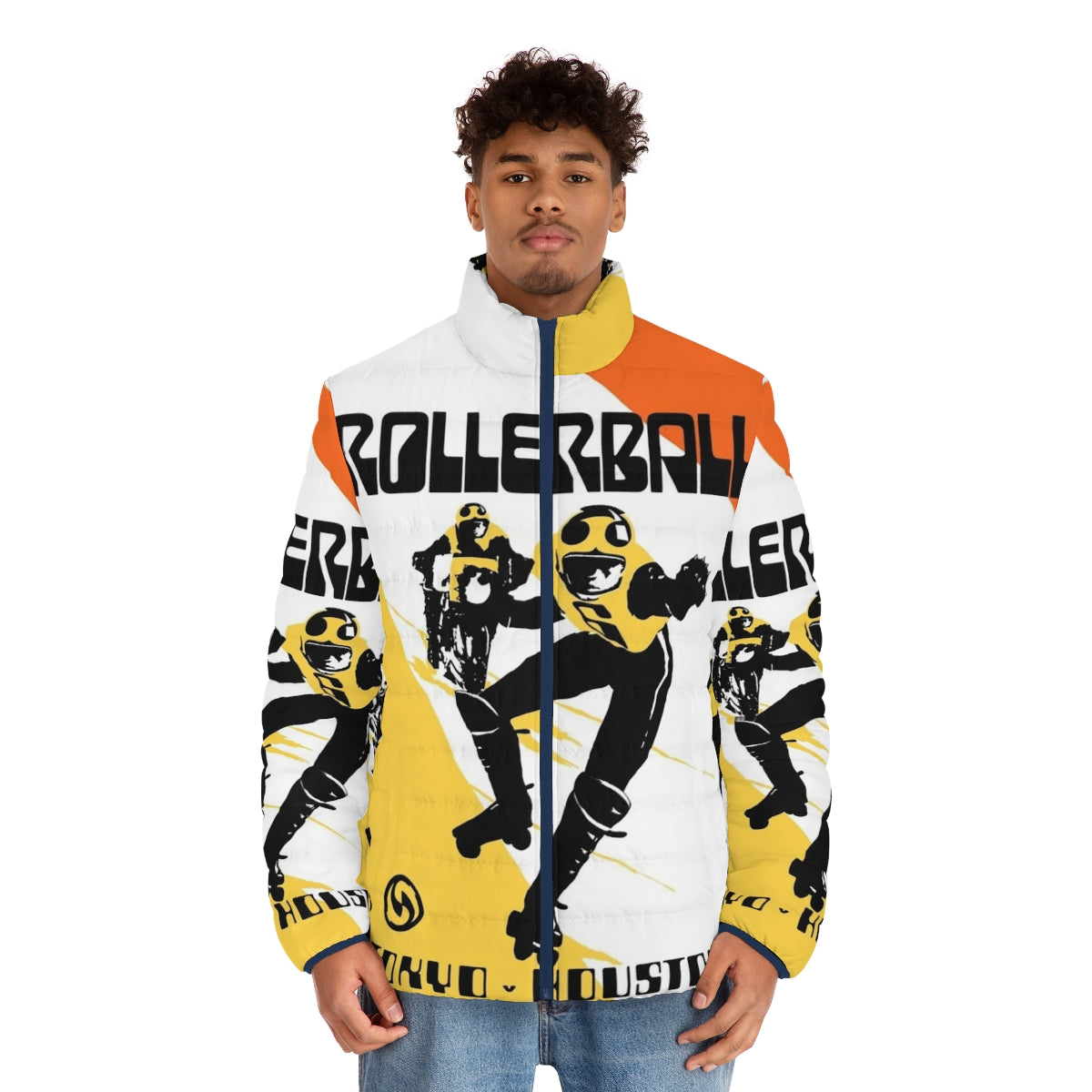 Rollerball Tokyo V Houston Puffer Jacket - Vintage sci-fi inspired outerwear - men front