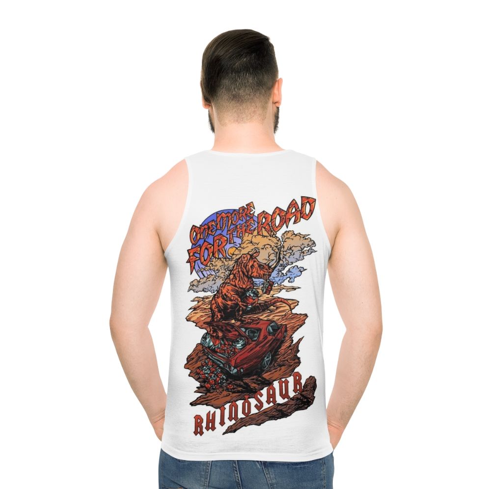 Rhinosaur Unisex Rock Band Tank Top - men back