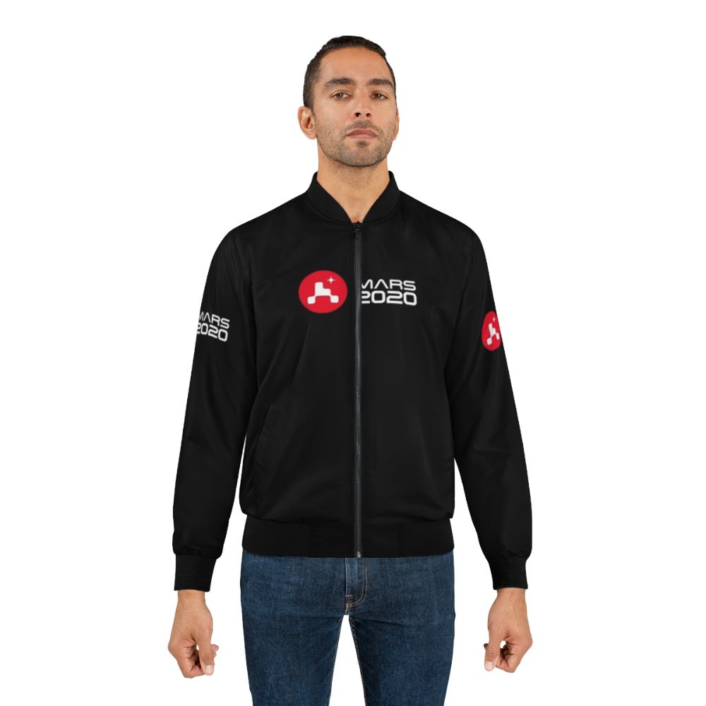 NASA Mars 2020 Perseverance Rover Insignia Bomber Jacket - Lifestyle