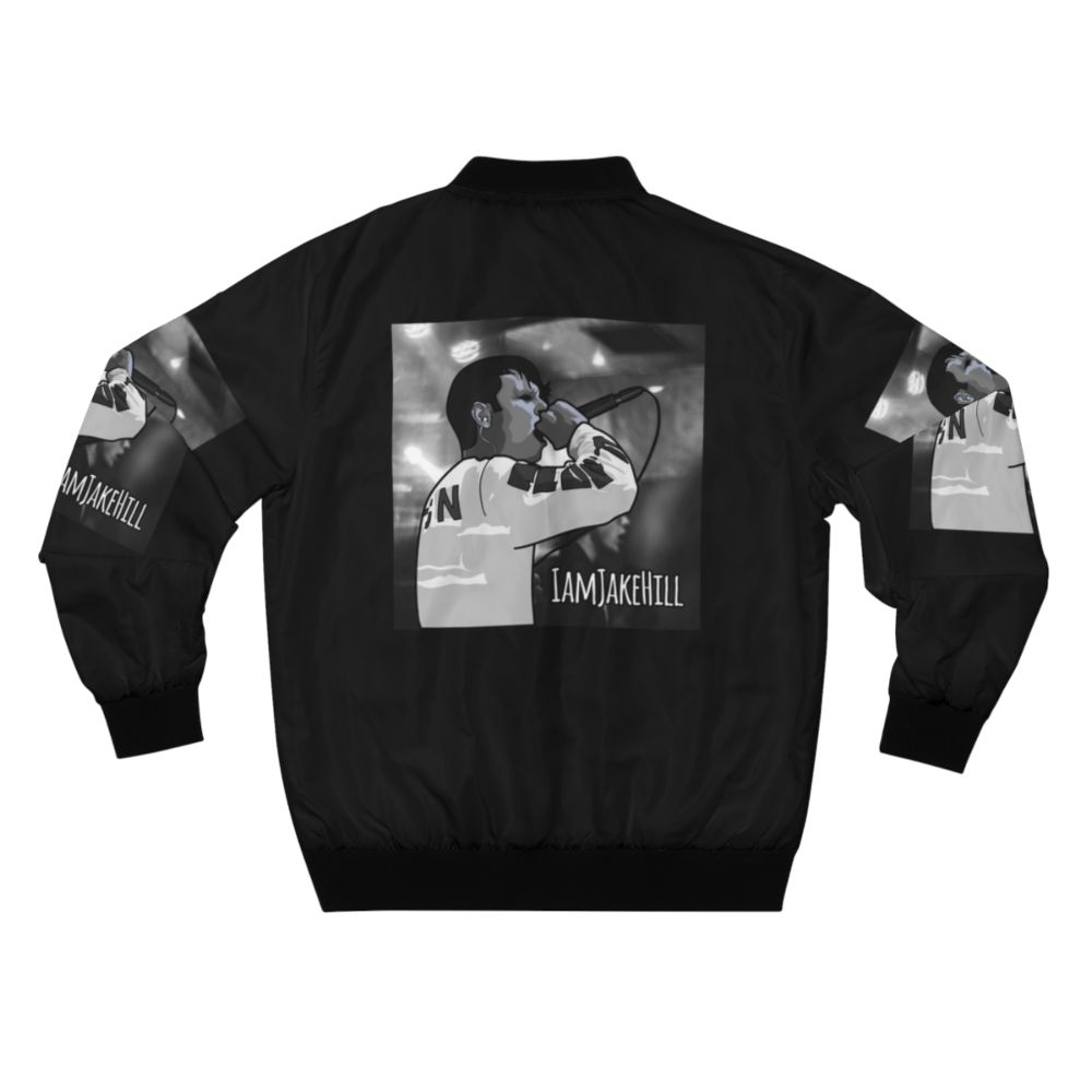 iamJakeHill Bomber Jacket with graphic design - Back