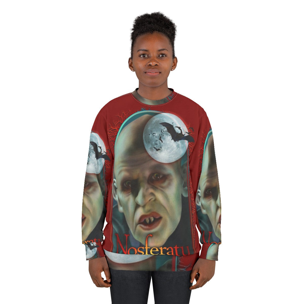 Nosferatu classic horror sweatshirt - women