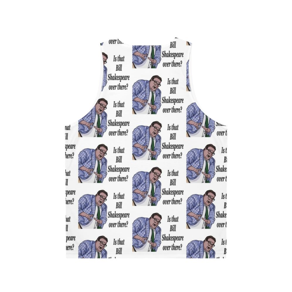 Matt Foley "Van Down By The River" Unisex Tank Top - Back