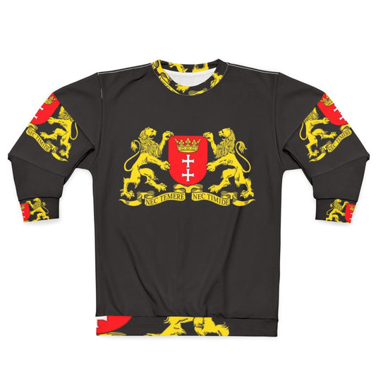 Gdansk Poland Coat of Arms Sweatshirt