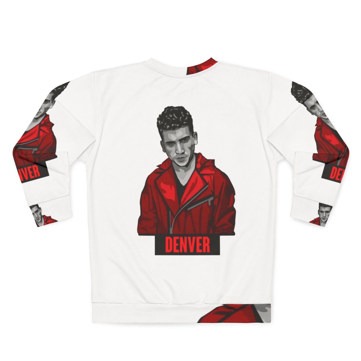 Money Heist Denver Sweatshirt - Back