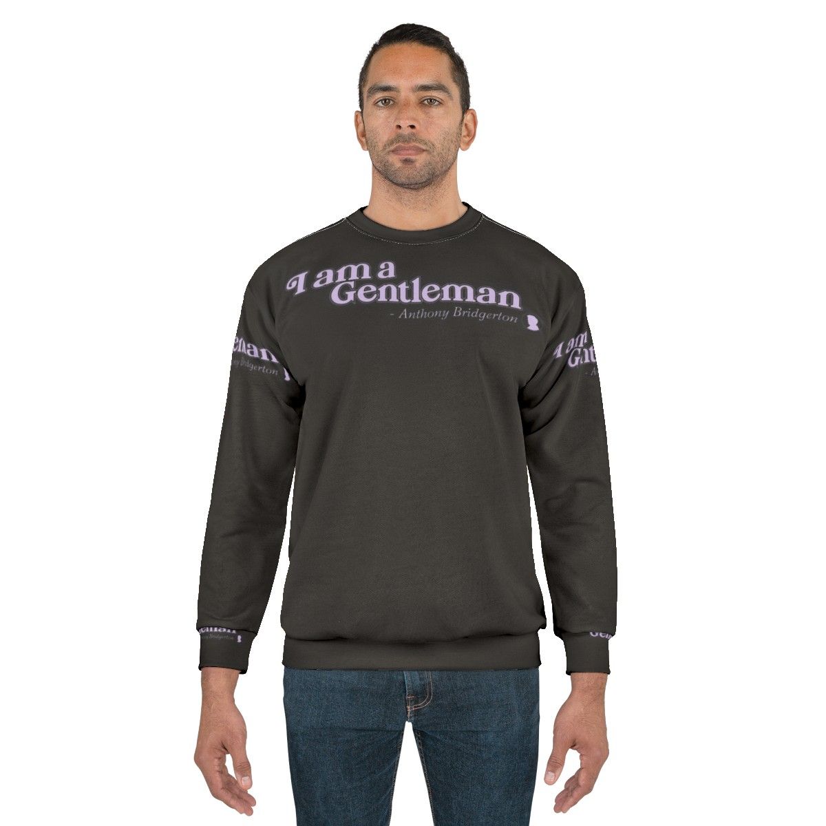 Bridgerton Gentleman Sweatshirt Featuring Anthony Bridgerton and Kate Sharma - men