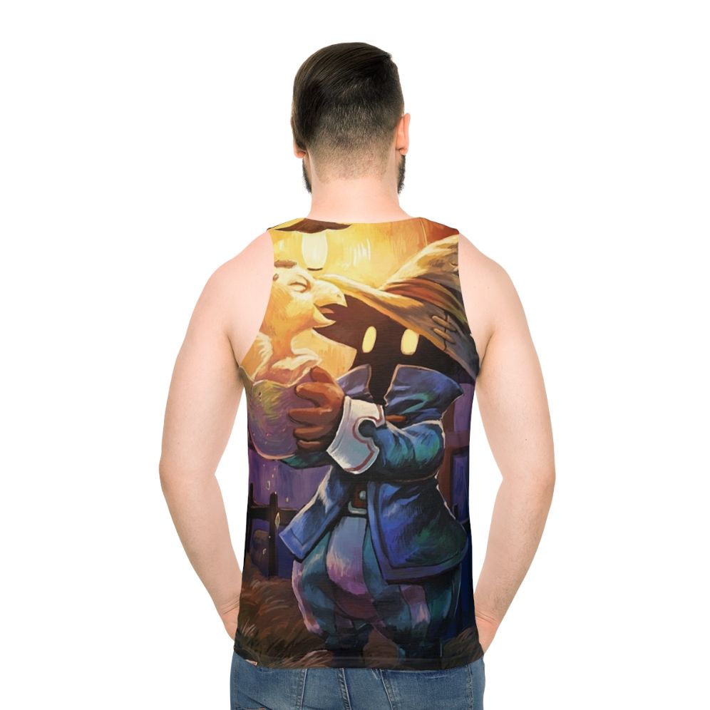 Vivi Mam Unisex Fantasy Tank Top - men back