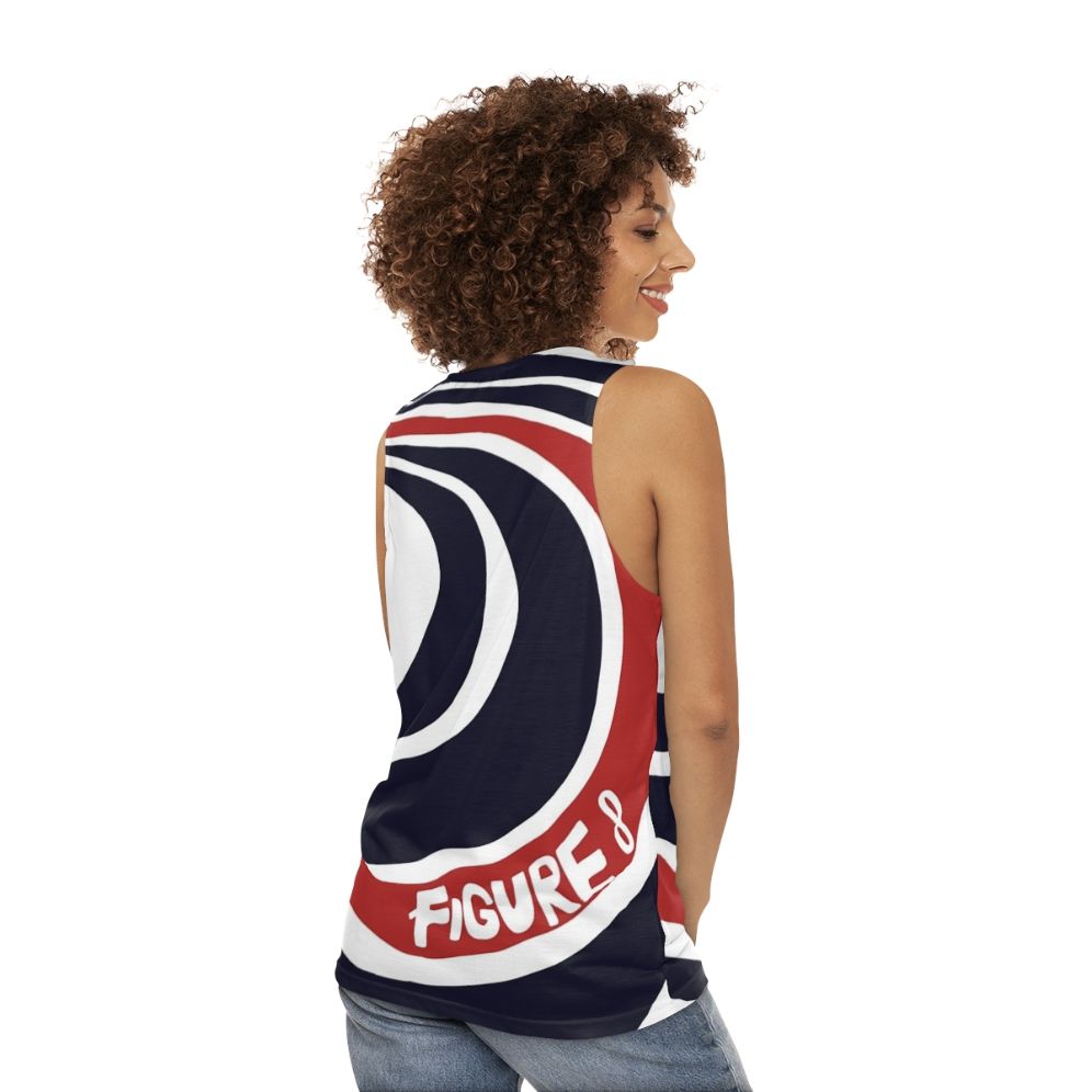 Elliott Smith Figure 8 Unisex Tank Top - women back