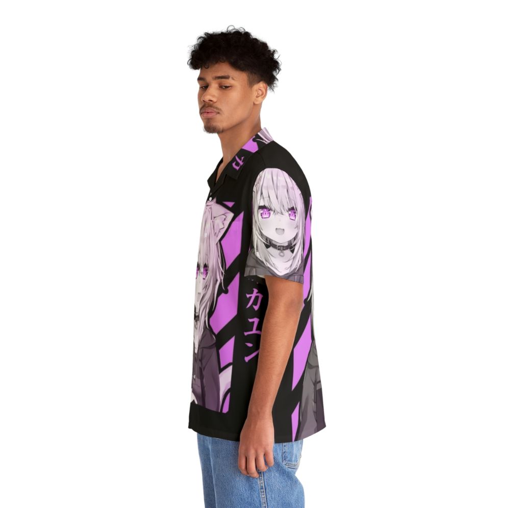 Nekomata Okayu anime virtual youtuber hawaiian shirt - People Left