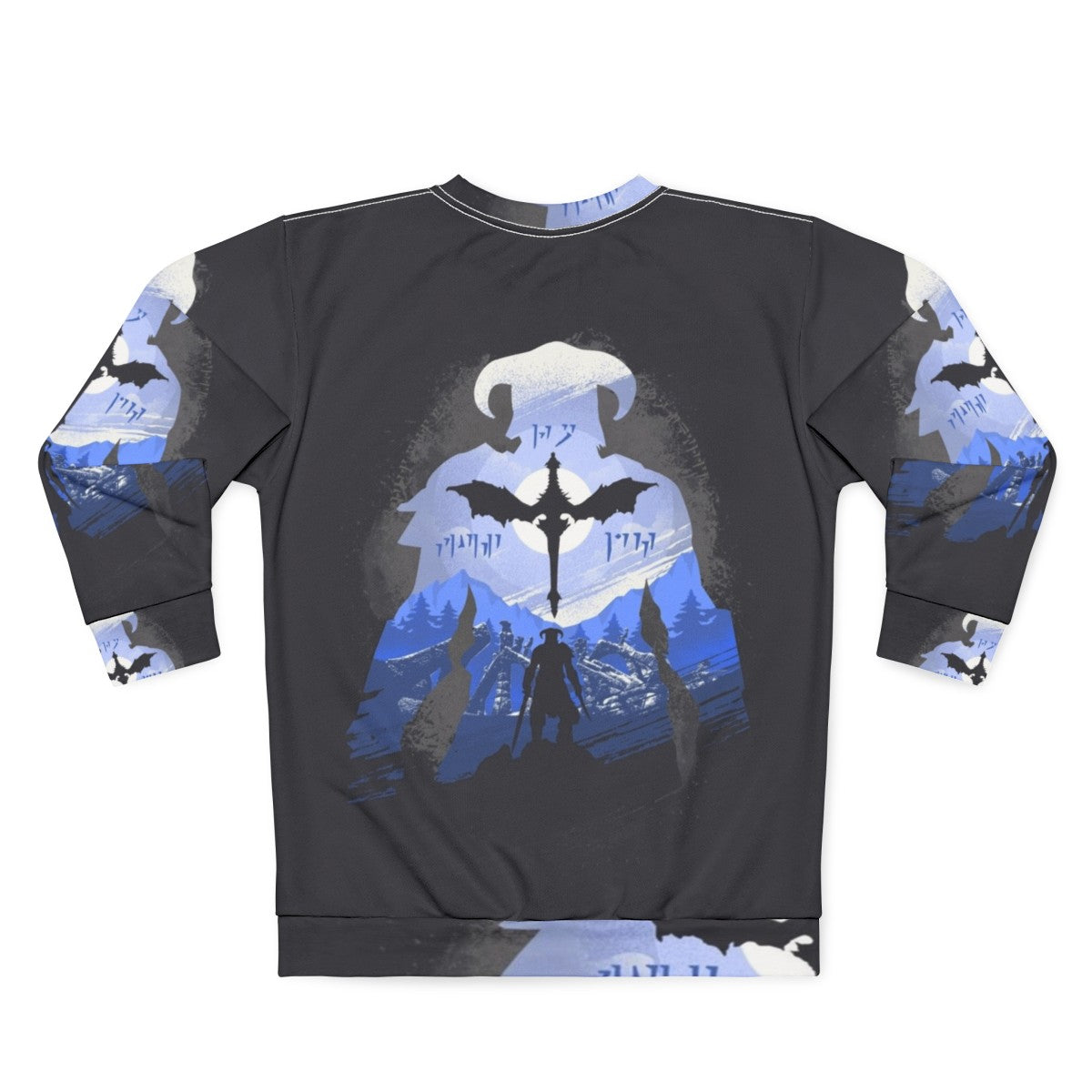 The Last Dragonborn Skyrim Sweatshirt - Back