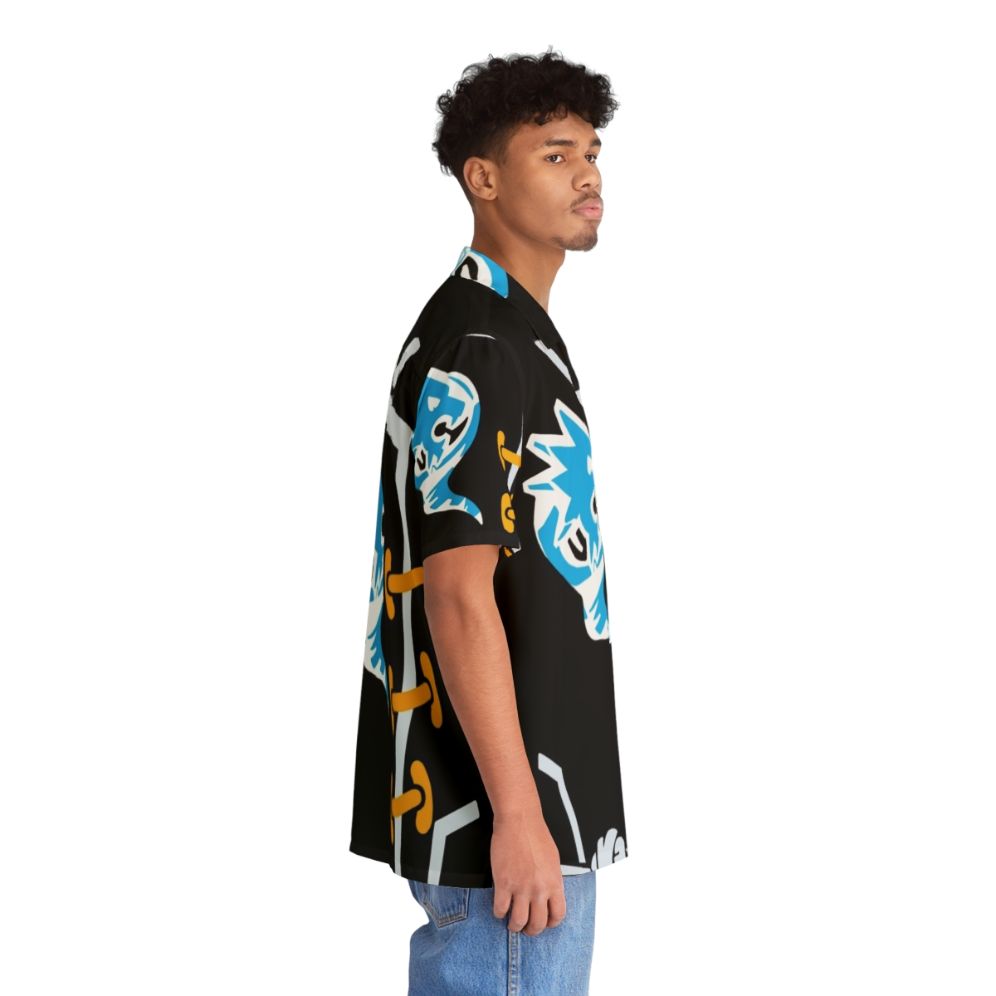 Zane Suit Ninjago Hawaiian Shirt with Tropical Floral Print - People Pight