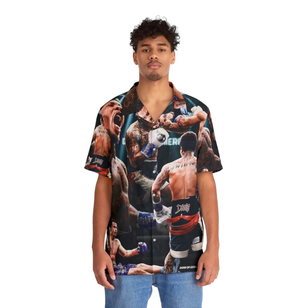 Gervonta Davis Boxing Hawaiian Shirt - People Front