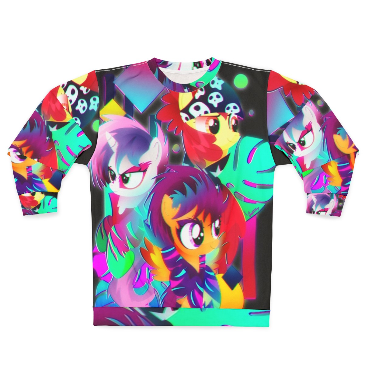 Synthwave Cutie Mark Crusaders MLP Sweatshirt