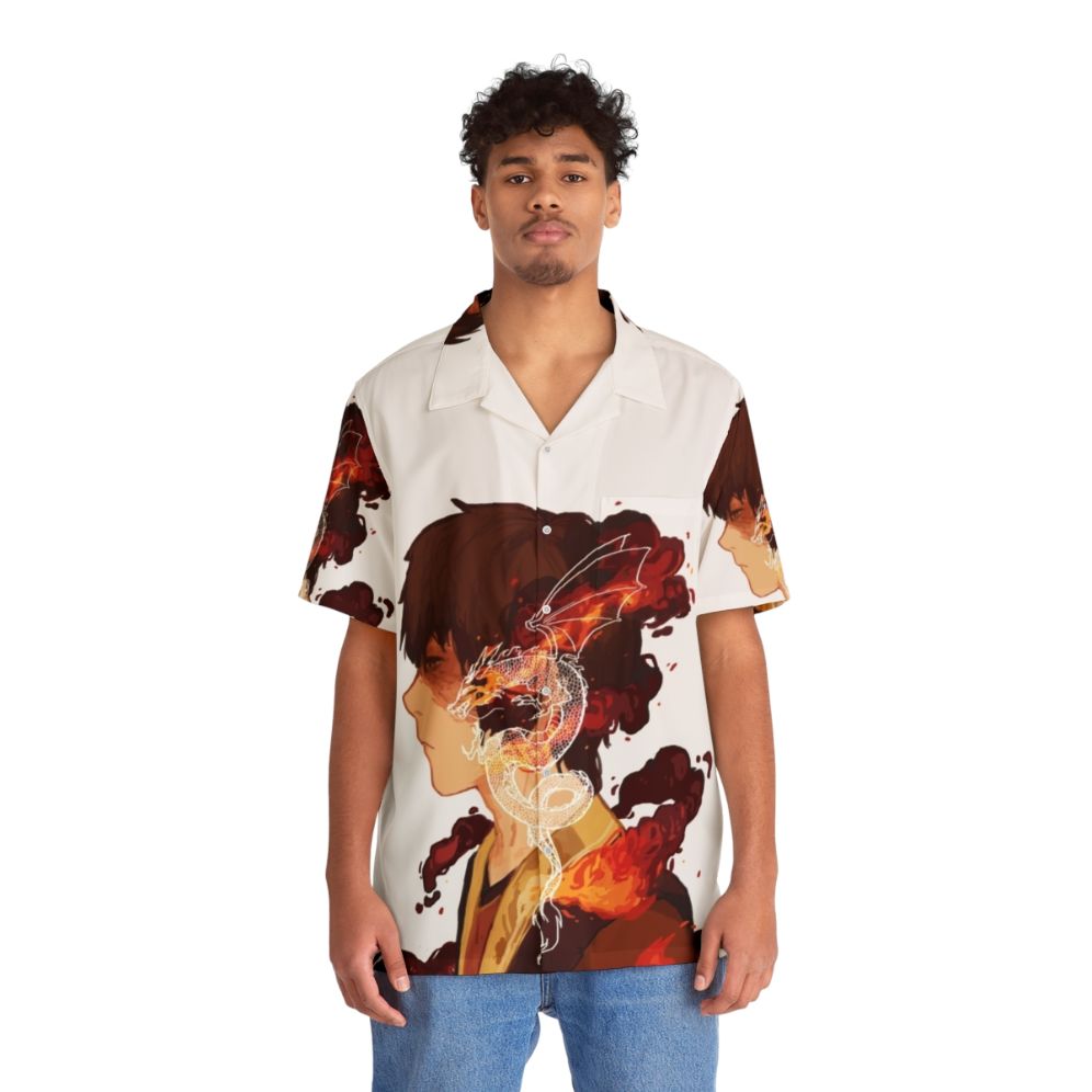 Zuko Hawaiian Shirt - Avatar The Last Airbender Firebender Apparel - People Front