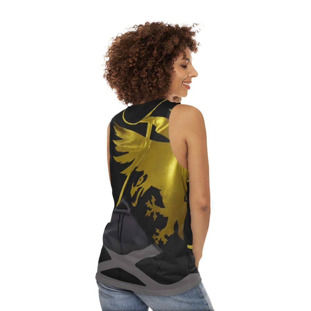 Destiny Warlock Parade Unisex Gaming Tank Top - women back