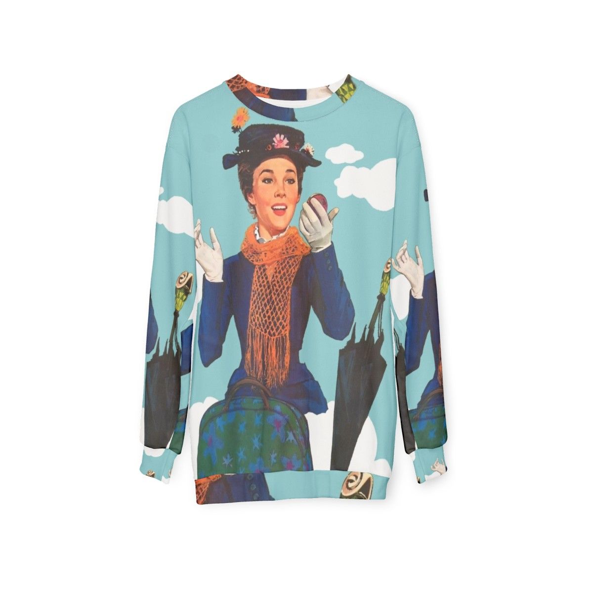 Vintage Mary Poppins Inspired Sweatshirt - hanging