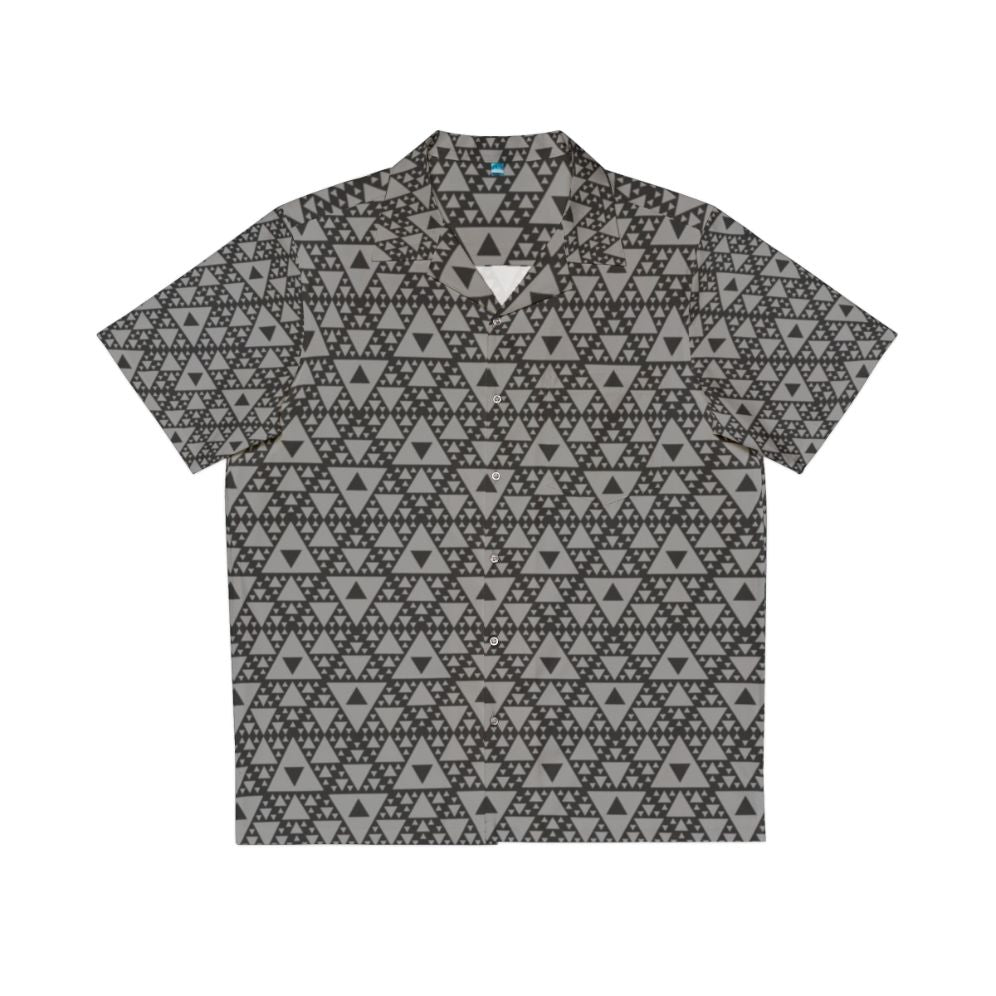 Mocap Triangle Pattern Hawaiian Shirt