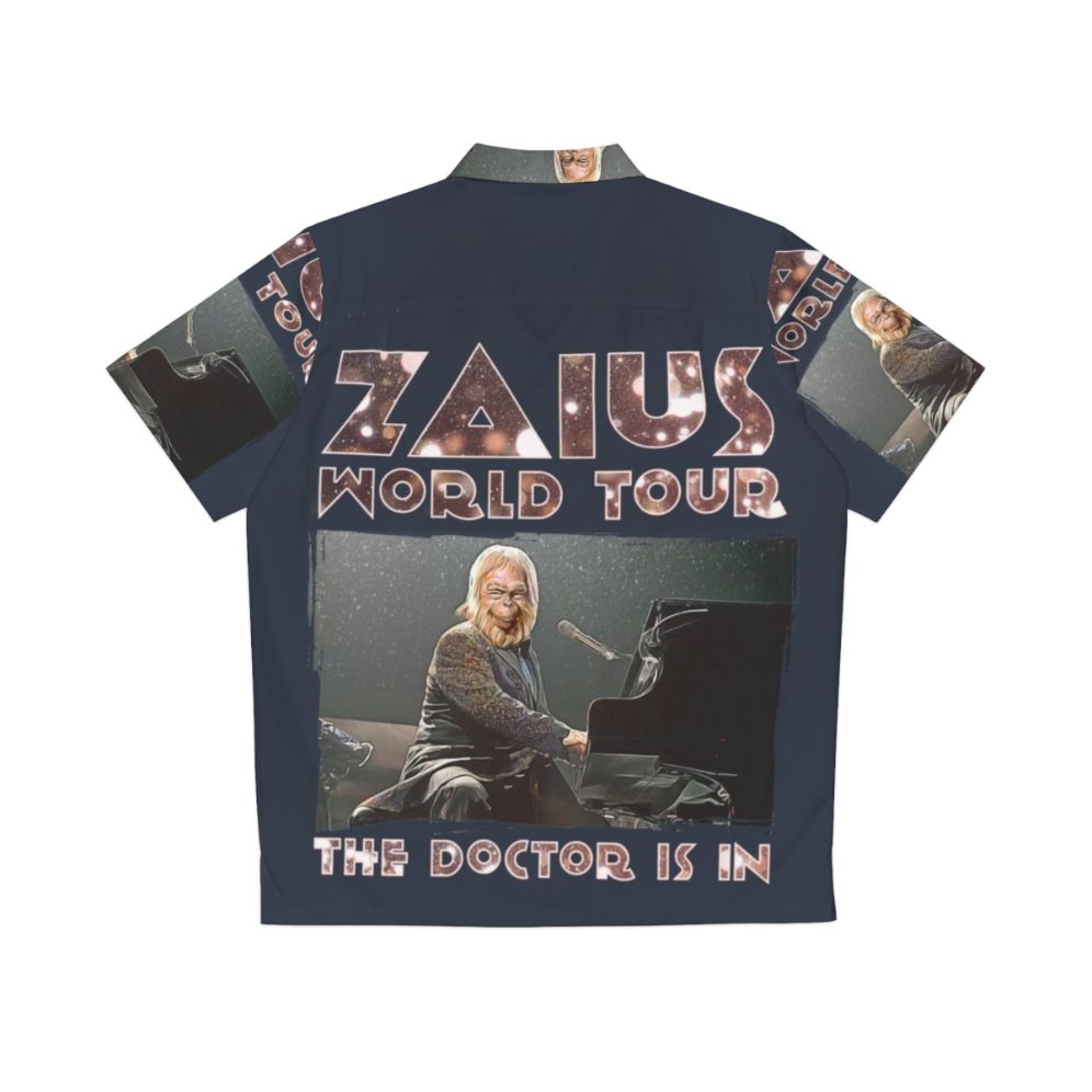 Zaius World Tour The Doctor Is In Hawaiian Shirt - 1970s Planet of the Apes Parody - Back