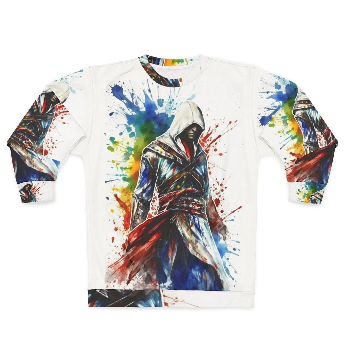 Assassins Creed Sketch Splatter Sweatshirt