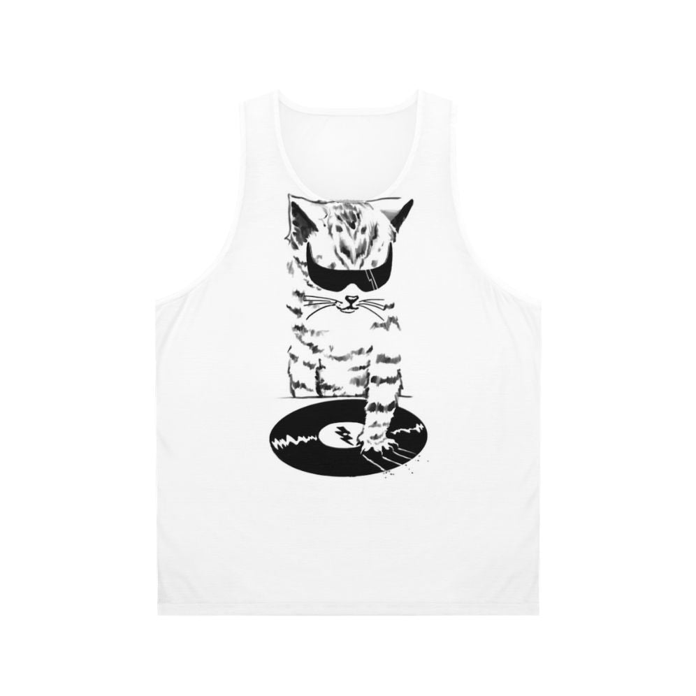 DJ Scratch Unisex Music Tank Top