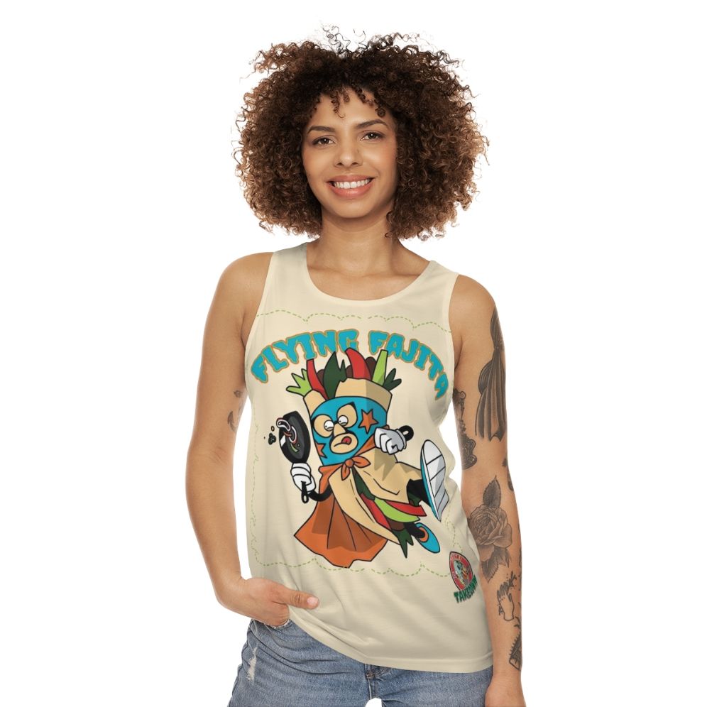 Lethal Chicken Games Tortilla Takedown Unisex Tank Top - women