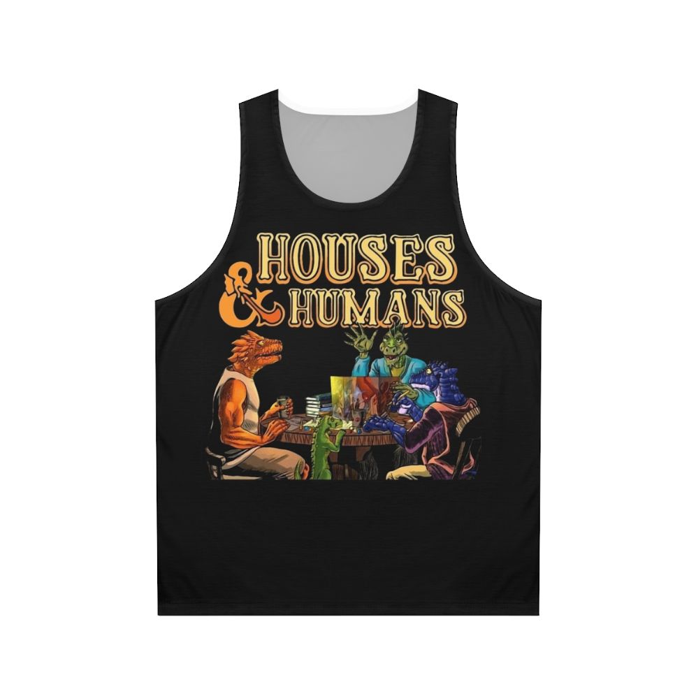 Dungeons and Dragons fantasy unisex tank top