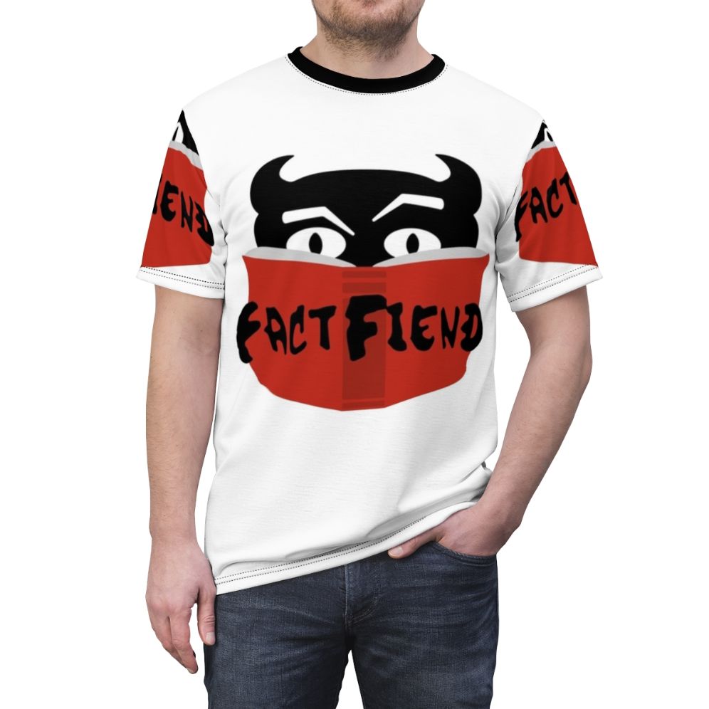 Unofficial Fact Fiend Logo T-Shirt design by unknown artist - men front